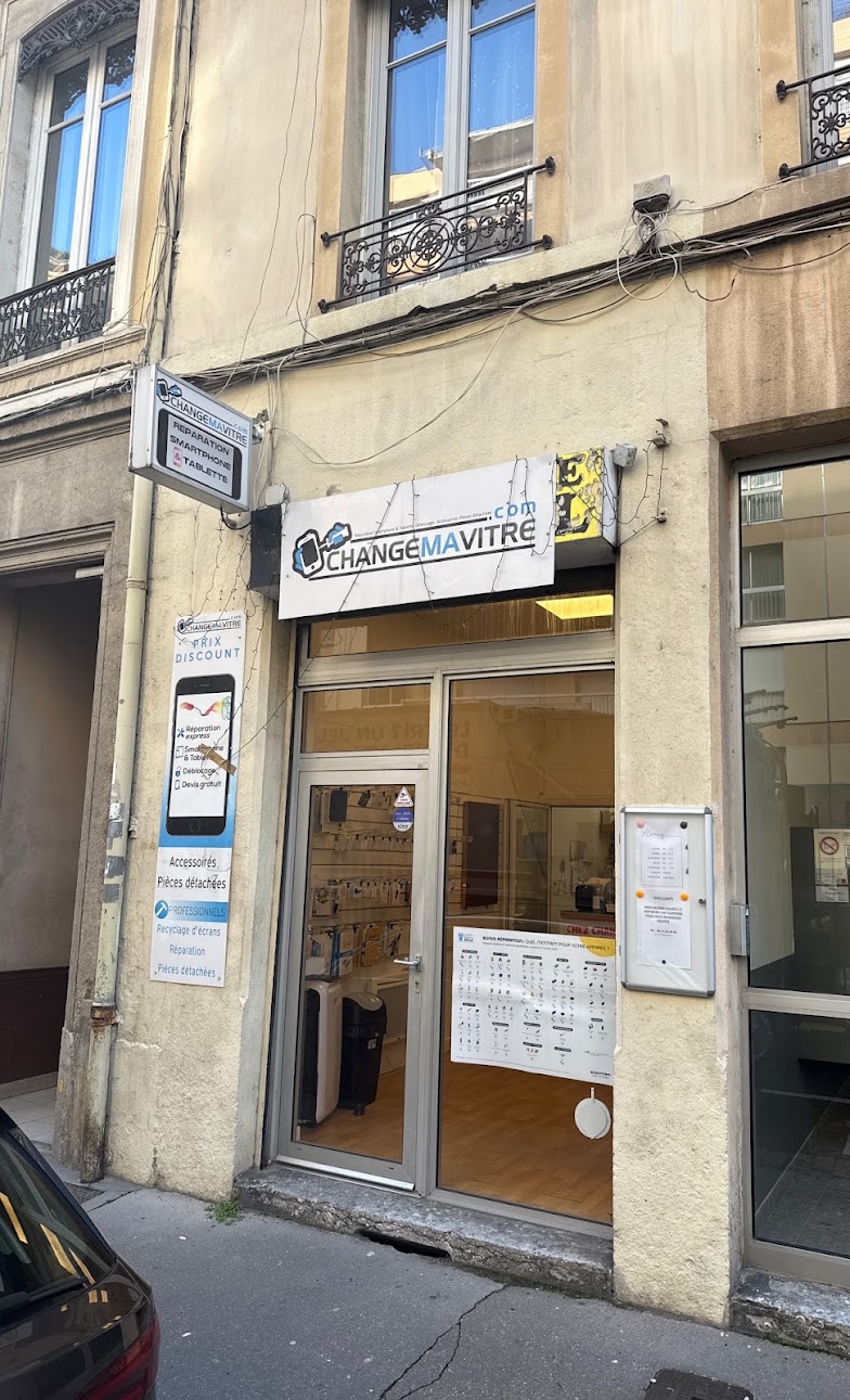 Logo Changemavitre.com Lyon - réparateur téléphone Lyon